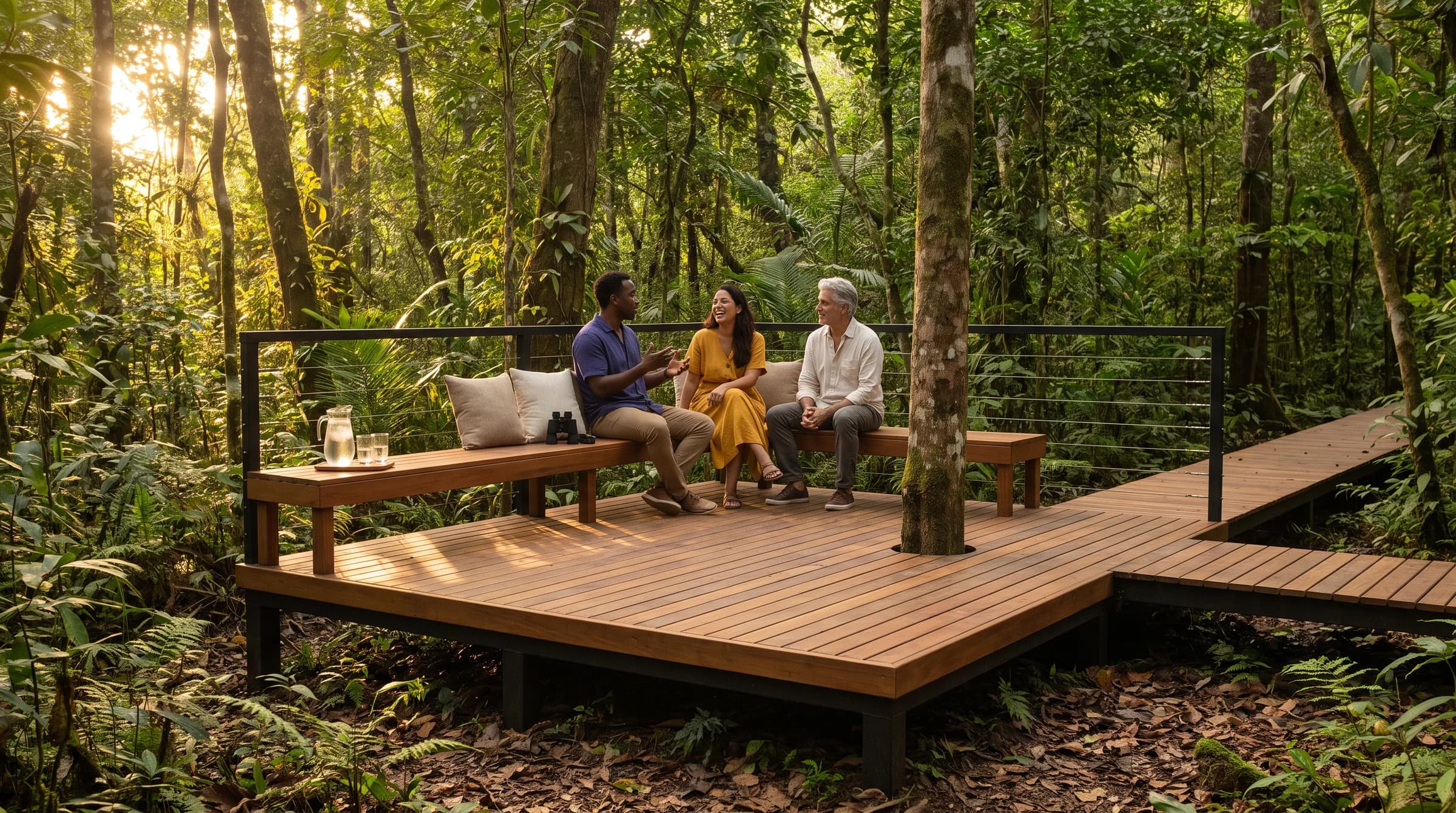 El Observatorio in Guacamayos Forest